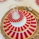 18 Parça Pink Candy Çay Pasta Takımı