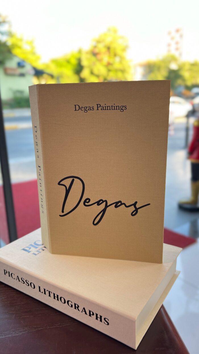 KUMAŞ DOKULU DEGAS DEKORATİF KİTAP KUTUSU*Tek Adet - Görsel 2