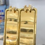 6 Adet Kelebek baton Sunum Tepsi Uzun Gold