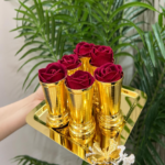 Gold Gül Kovası 1 adet