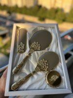 Ponçik Hürrem Ayna Seti - Gold Ağaç - Görsel 2