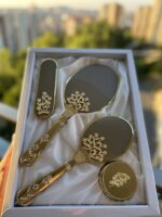 Ponçik Hürrem Ayna Seti - Gold Ağaç