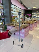 Elmas Detay Cam Havluluk Füme - Görsel 3