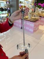 Elmas Detay Cam Havluluk Füme - Görsel 2