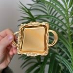 6 Adet Mini Tepsi Lokumluk GOLD