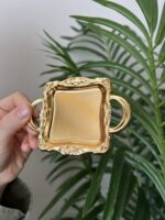 6 Adet Mini Tepsi Lokumluk GOLD