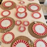 34 Parça Pink Candy Kahvaltı Pasta ve Servis Takımı ( 3 LÜ KAYIK TABAK - KURABİYELİK - KAŞIK DAHİL- HERŞEY DAHİL)