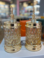 2’Li  dekoratif Cam Kavanoz - Görsel 4
