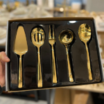 5 li Sos Gold Parlak Set