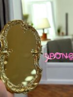 6 adet Bulut Desen Tepsi Gold Renk - Görsel 5