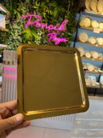 6 Adet Sunum Tepsi Gold