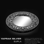 6 ADET YAPRAK SİLVER MODEL SUPLA