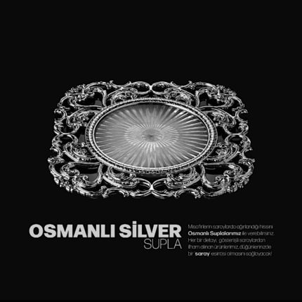 6 ADET OSMANLI SİLVER MODEL SUPLA