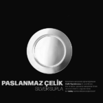 6 ADET PASLANMAZ ÇELİK SİLVER MODEL SUPLA