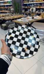 30 Parça GoldDama Çay Pasta Servis Takımı KURABİYE HARİÇTİR (kaşık dahil) - Görsel 4