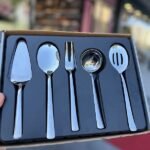 5 li Sos Gümüş  Parlak Set