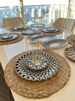 34 Parça Black Como Kahvaltı Servis Sunum Seti - Görsel 3