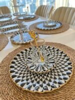 34 Parça Black Como Kahvaltı Servis Sunum Seti - Görsel 2