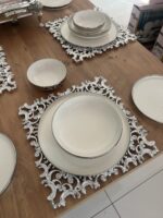 6 Adet Şakir Paşa Serisi Gümüş Taç Supla - Görsel 2