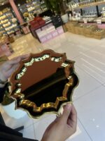 6 Adet Gold Yıldız Tepsi - Görsel 2