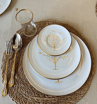 6 Parça Hayat Ağacı Pasta Takımı