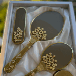 🎀Ponçik Hürrem Ayna Seti - Gold Ağaç - Kadir EZİLDİ