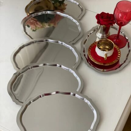 OVAL DALGALI ÇELİK 20*25*cm 6 Adet