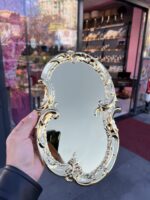 6 adet Bulut Desen Tepsi Gold Renk - Görsel 2