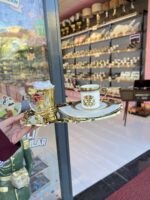 6 adet Bulut Desen Tepsi Gold Renk - Görsel 4