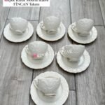 İpek Porselen Türk Kahvesi Fincanı