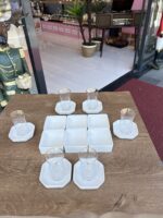 12 PARÇA PORSELEN  KAHVALTI & ÇEREZLİK TAKIMI