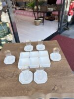 12 PARÇA PORSELEN  KAHVALTI & ÇEREZLİK TAKIMI - Görsel 2