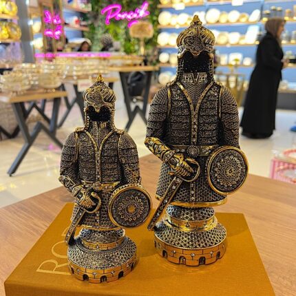 2’Li Dekor Fetih Zırh  Gold