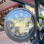 Dekoratif Çarklı Duvar Saati 60x60cm 
Kod2044