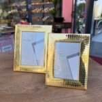 2’Li Gold Fotoğraf Çerçevesi