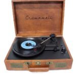 Gramofon Kahve Deri Model 2