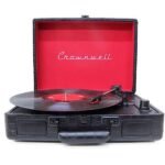 Gramofon Siyah Dövme Deri Model 4