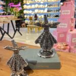 2’Li Dekor Semazen Gümüş