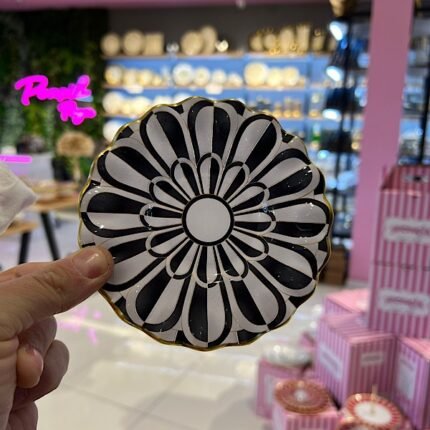 6 Adet Papatya Çay Tabağı