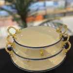 3 lü Yuvarlak  Sunumluk