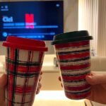 2’Li Porselen Kapaklı Kupa