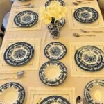 24 Parça Porselen Blue Rosabella