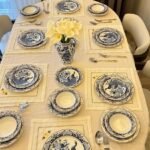 24 Parça Porselen Geyşa Yemek Takımı