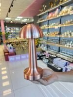 Dekoratif Masa Lambası **PARLAK ROZE - Görsel 2