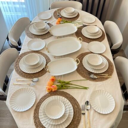 24 PARÇA İNCİ SERİSİ
PORSELEN YEMEK TAKIMI