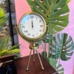 Dekoratif Tripot Saat Eskitme Model