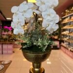 Dövme Vazo ve Orkide