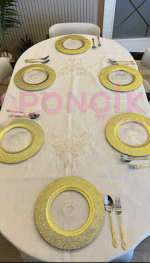 6 ADET KRİSTAL Boncuk GOLD MODEL SUPLA