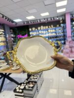 30 cm  Oval Dalgalı Sofra Sunumluk