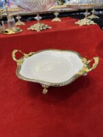 30 cm  Oval Dalgalı Sofra Sunumluk - Görsel 2
